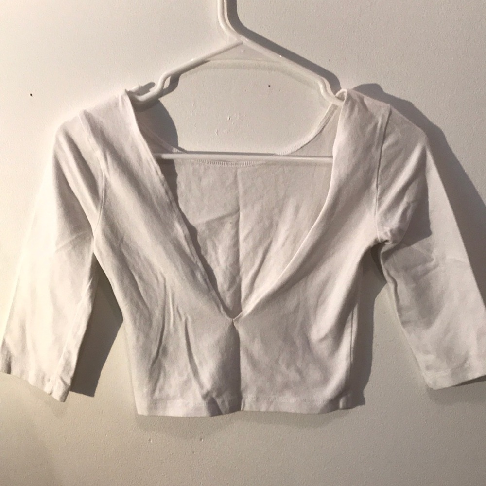 Urban Outfitters open back crop